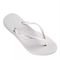 Chinelo Havaianas Slim Branco Incolor - Marca Havaianas