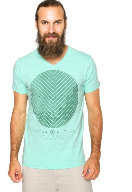 Camiseta Fatal Venice Beach Verde - Marca Fatal Surf
