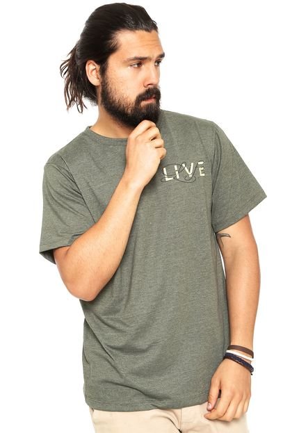 Camiseta FiveBlu Live Verde - Marca FiveBlu