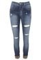 Calça Jeans Biotipo Skinny Cropped Onça Azul - Marca Biotipo