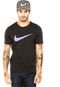 Camiseta Nike Sportswear Tee-Chest Swoo Preta - Marca Nike Sportswear