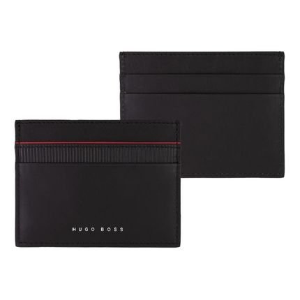 Porta-Cartões Hugo Boss Gear Preto e Vermelho - HLC007A - Marca Hugo Boss