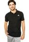 Camisa Polo adidas Performance Piquet Preta - Marca adidas Performance