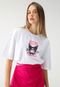 Camiseta adidas Originals Hello Kitty Oversized Branca - Marca adidas Originals