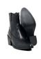 Bota Texana Western Bico Fino Cano Curto Country Couro Preto Kuento Shoes - Marca KUENTO SHOES