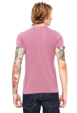 Camiseta Opera Rock Estampada Rosa