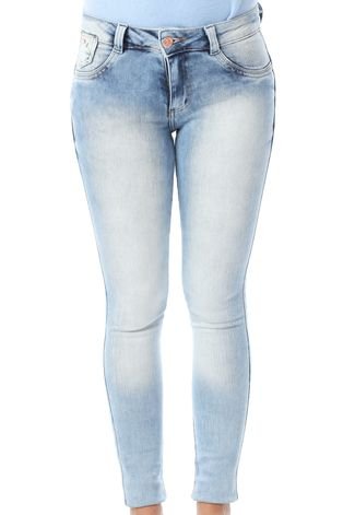 Calça Jeans Biotipo Skinny Beatriz Azul