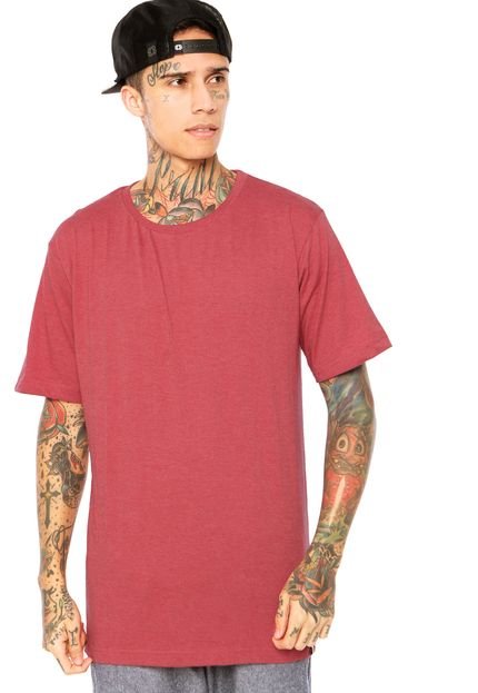 Camiseta Ride Skateboard Pocket Colors 5 Vermelha - Marca Ride Skateboard