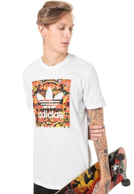 Camiseta adidas Skateboarding Evision Bb Branca - Marca adidas Skateboarding
