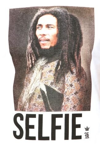 Camiseta Sergio K Selfie Branca