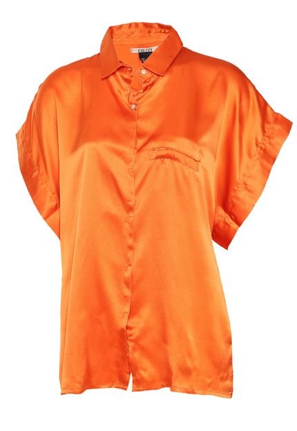 Camisa Colcci Loose Laranja - Marca Colcci