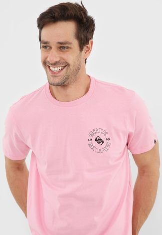 Camiseta Quiksilver Cosmic Thoug Rosa