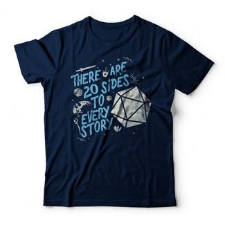 Camiseta 20 Sides - Azul Marinho