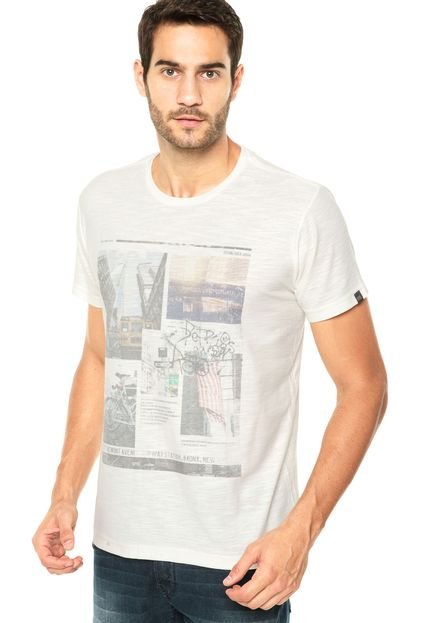 Camiseta Vinyl Street Off-white - Marca Vinyl