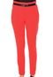 Calça Letage Skinny Texturizada Vermelha - Marca Letage