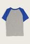 Camiseta Infantil GAP Color Block Cinza - Marca GAP