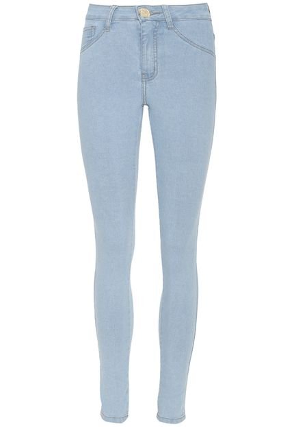 Calça Jeans Denuncia Skinny Lisa Azul - Marca Denuncia