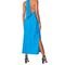 Vestido Midi Colcci Comfort Pr25 Azul Feminino - Marca Colcci