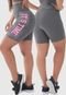Kit 2 Bermudas Fitness Silk Click Mais Bonita Short Legging - Marca Click Mais Bonita