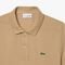 Camisa polo Lacoste de caimento slim Original L.12.12 Bege - Marca Lacoste