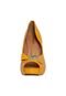 Peep Toe FiveBlu Amarelo - Marca FiveBlu