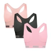 Kit 3 Tops Puma Nadador Sem Costura Feminino - Marca Puma