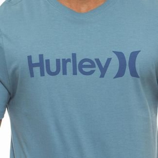 Camiseta Hurley OO Solid WT23 Masculina Azul