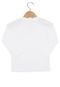 Camiseta Marisol Manga Longa Menino Branco - Marca Marisol