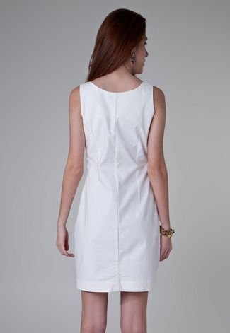 Vestido Sacada Barroco Off White