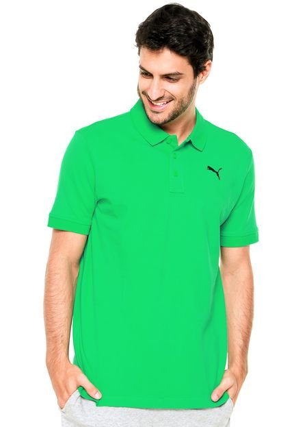 Camisa Polo Puma Ess Pique Verde - Marca Puma