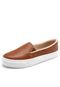 Slip On Beira Rio Liso Caramelo - Marca Beira Rio