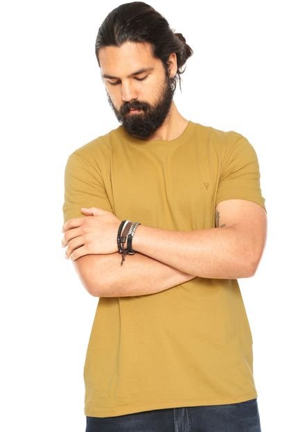 Camiseta VR Slim Amarela - Marca VR