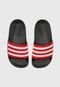 Chinelo Slide adidas Performance Infantil Adilette Shower K Vermelho - Marca adidas Performance