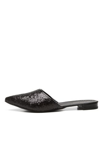 Casual Tênis DAFITI SHOES Glitter Preto - Compre Agora