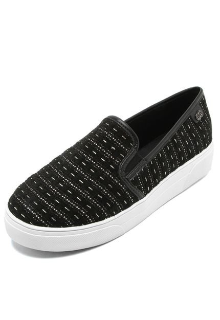 Slip On Dumond Texturizado Preto - Marca Dumond