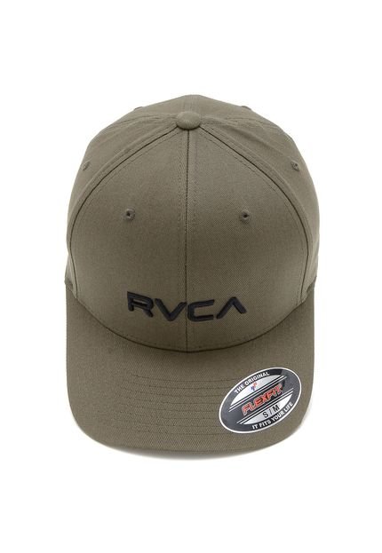 Boné RVCA Rvca Flex Fit Class C Marrom - Marca RVCA