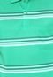 Camisa Polo Kanui Clothing & Co. Listrada Verde/Azul - Marca Kanui Clothing & Co.