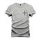 Camiseta Plus Size Confortável Premium Macia Nexstar Racional Peito - Cinza - Marca Nexstar