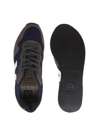 Tênis Vert Shoes Jogging SDU  Azul-Marinho/Cinza