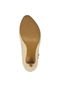 Scarpin Crysalis Meia Pata Interna Tornozeleira Fivela Nude - Marca Crysalis