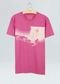 T-shirt Osklen Vintage Surf Inside  Pink - Marca Osklen