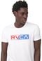 Camiseta RVCA Lateral Big Branca - Marca RVCA