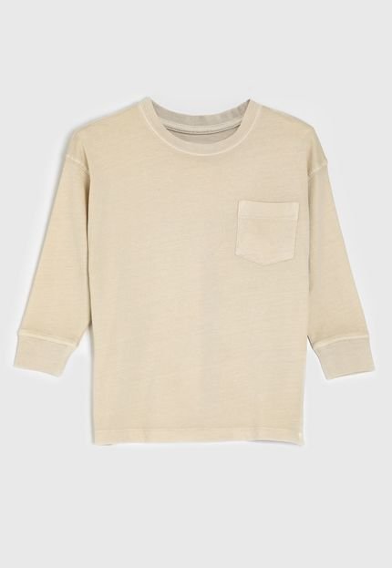 Camiseta Cotton On Bolso Bege - Marca Cotton On