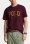 Camiseta Polo Ralph Lauren Logo Vinho - Marca Polo Ralph Lauren