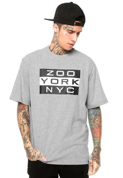 Camiseta Zoo York NYC Classic Cinza - Marca Zoo York