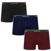 Kit 3 Cuecas Boxer Selene Algodão Plus Size Masculina - Marca Selene