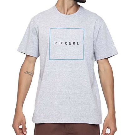 Camiseta Rip Curl Gabe Tee Masculina Cinza Claro - Marca Rip Curl