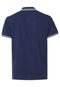 Camisa Polo Colcci Listras Azul-marinho - Marca Colcci