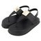 Papete Sandalia Plataforma Sola Alta Preta Rado Shoes - Marca RADO SHOES