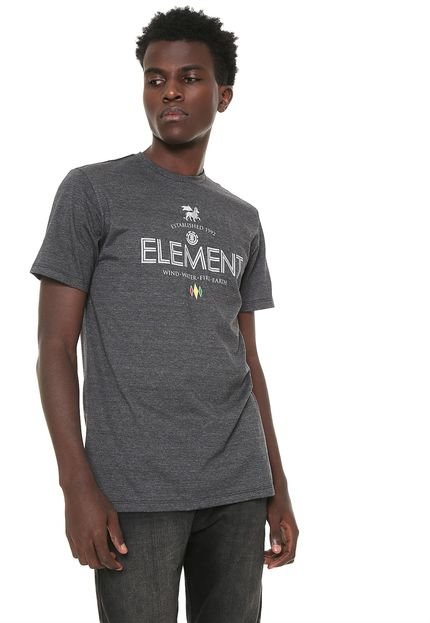 Camiseta Element Lion Cinza - Marca Element